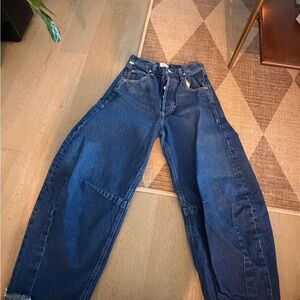 Citizens Of Humanity Dark Blue Flare Jeans